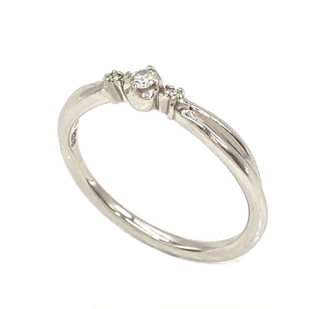 スタージュエリー STAR JEWELRY リング 指輪 ダイヤモンド 0.03ct 約7號 K18WG