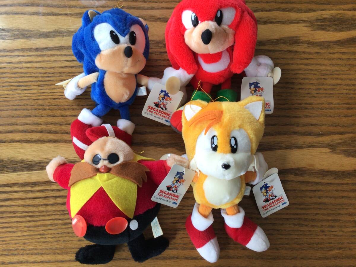 当時物 レトロ SEGA ソニック・ザ・ヘッジホッグ ぬいぐるみ 当時物 レトロ SEGA ソニック・ザ・ヘッジホッグ ぬいぐるみ