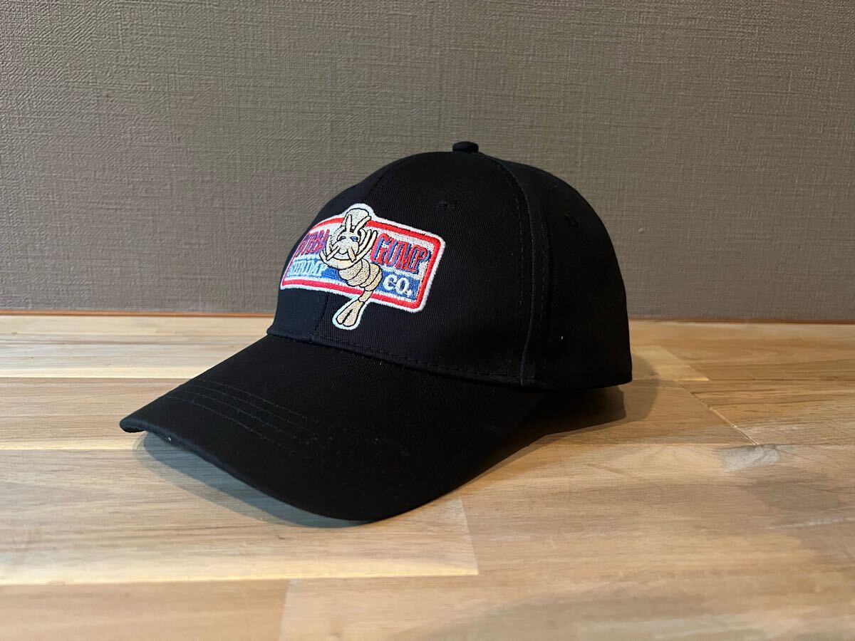 フォレスト・ガンプ キャップ 帽子 Forrest Gump Bubba 黒 新品 Bubba Gump Shrimp CO. Baseball Hat cap 黒 black ブラック 映画 movie