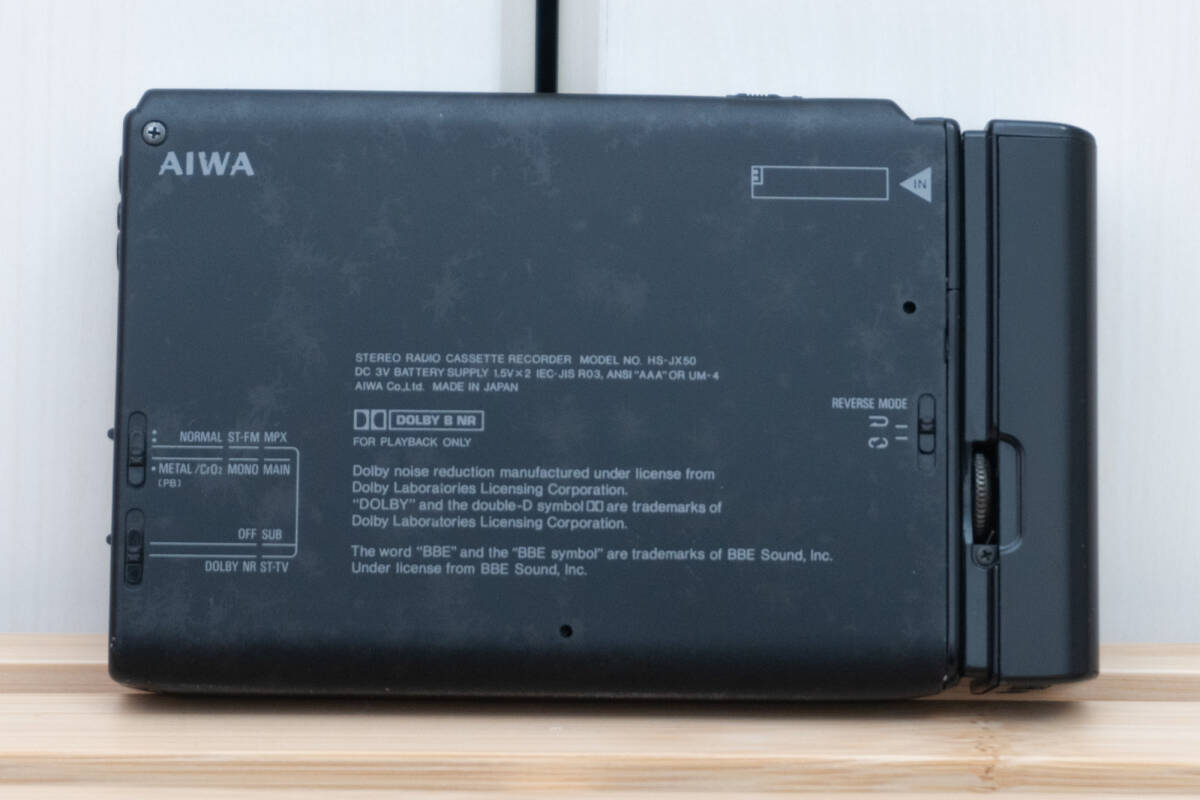アイワ AIWA HS-JX50 ステレオラジオカセットレコーダー HS-JX50 アイワ AIWA HS-JX50 ステレオラジオカセットレコーダー HS-JX50