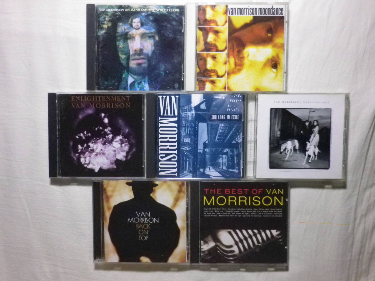 『Van Morrison アルバム7枚セット』(Street Choir,Moondance,Enlightenment,Too Long In Exile,Days Like This,Back On Top,The Best Of)_画像1