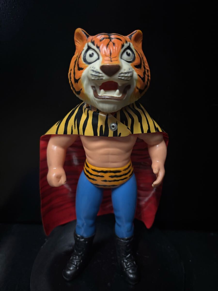 上品 1円スタート】タイガーマスク ソフビ 当時物 中嶋製作所 コミック・アニメ