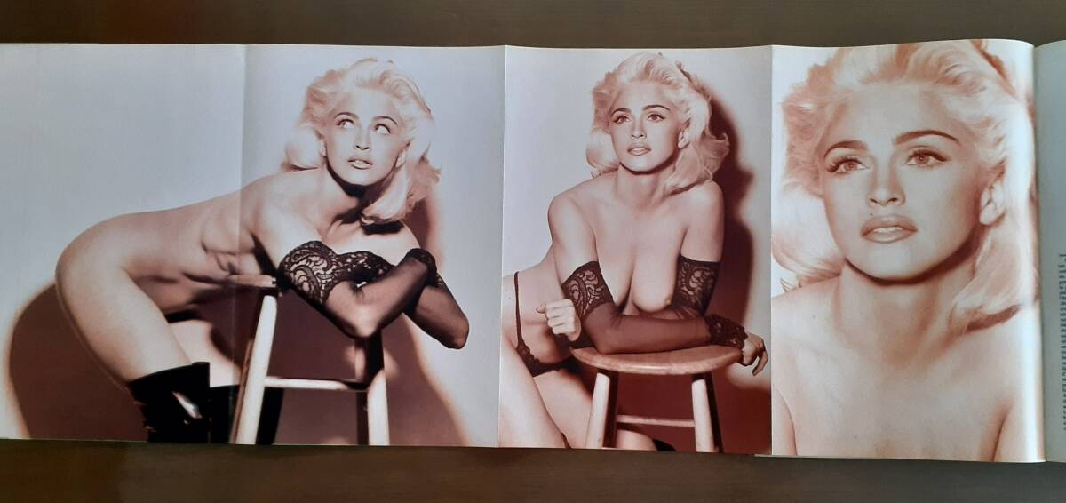 マドンナ　MADONNA　表紙?zhí)丶j志　Max!　 (1991年 )　フランス雑志　：　Erotica / Steven Meisel　