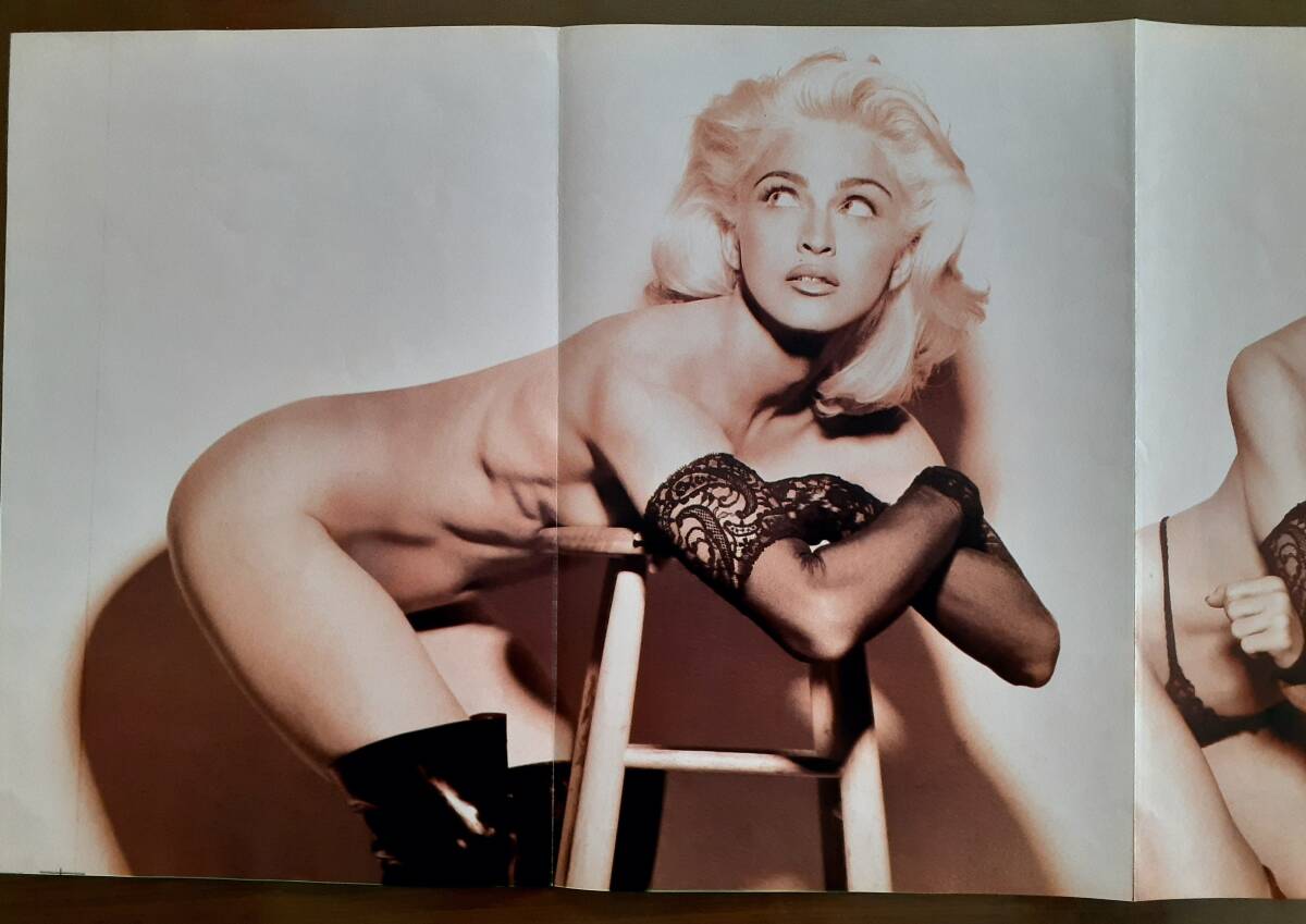マドンナ　MADONNA　表紙?zhí)丶j志　Max!　 (1991年 )　フランス雑志?。骸rotica / Steven Meisel　