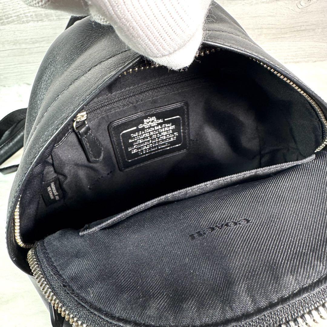 COACH コーチ リュックサック バックパック 37713 型押し クロコ 黒 ブラック バッグ レディース メンズ : 質屋 こいずみ - 通販  - Yahoo!ショッピング