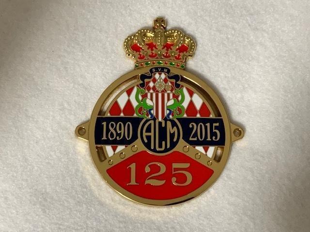  Monaco автомобиль Club ACM заднее крыло значок машина bachi125 золотой 