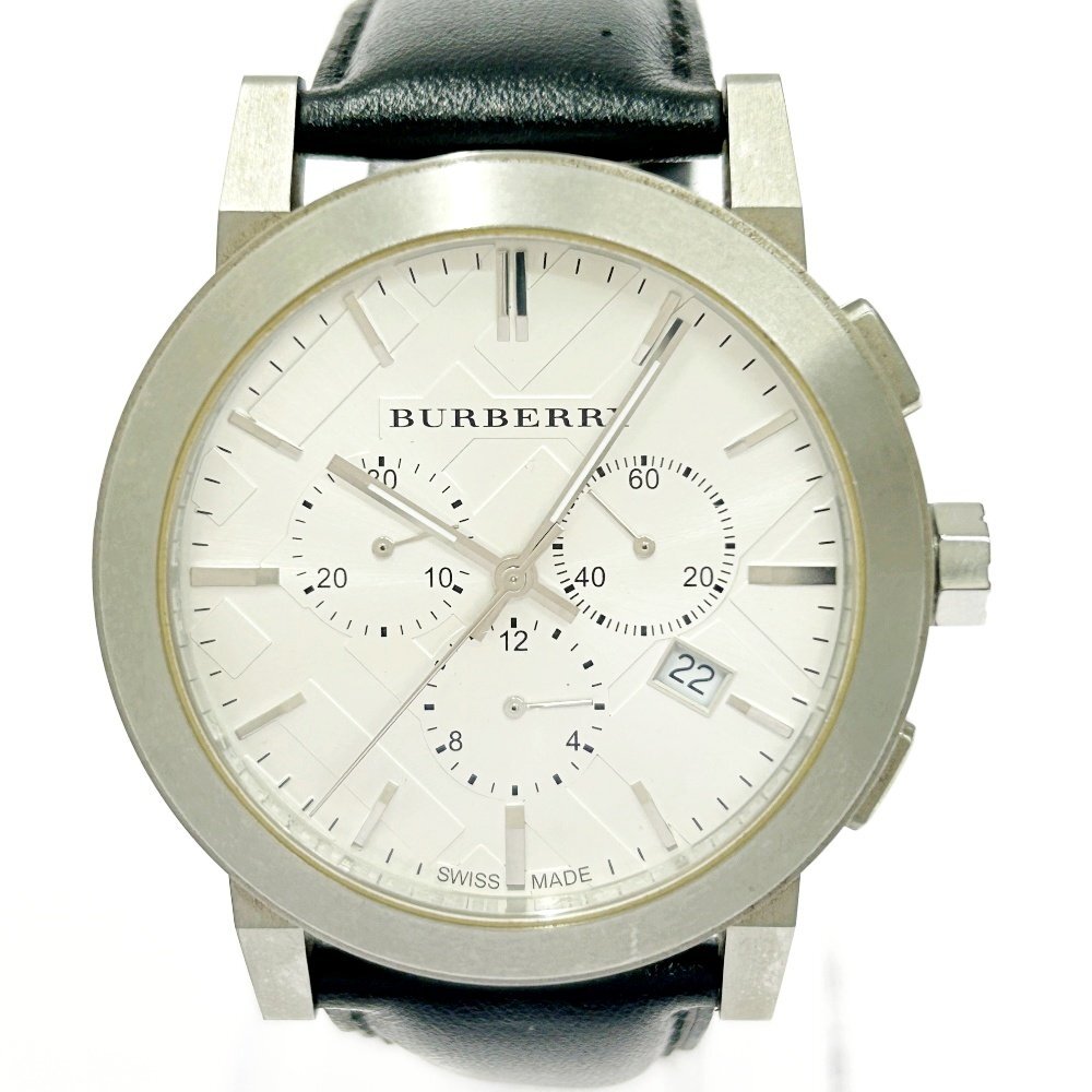 【希少】BURBERRY バーバリー BU9355 クロノグラフ 腕時計 Yahoo!オークション - BURBERRY バーバリー BU9355 クロノグラフ