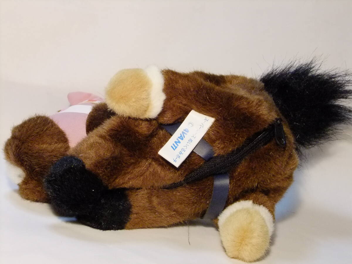 スーパーホース ぬいぐるみ ポーチ サクラキャンベル 第20回 エリザベス女王杯 AVANTI 1996 非売品_画像5