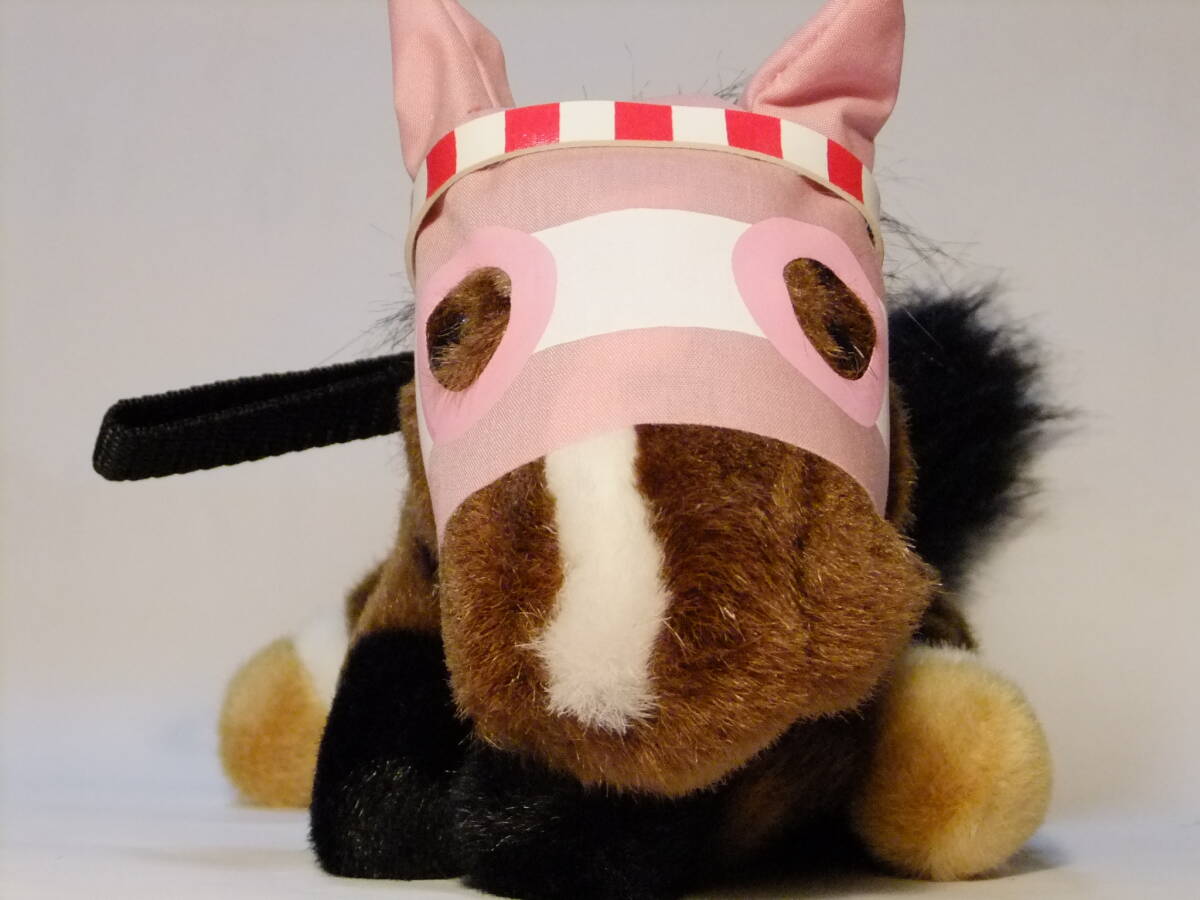 スーパーホース ぬいぐるみ ポーチ サクラキャンベル 第20回 エリザベス女王杯 AVANTI 1996 非売品_画像1