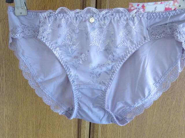 【新品】tutu anna花柄ショーツ　M　紫系_画像9