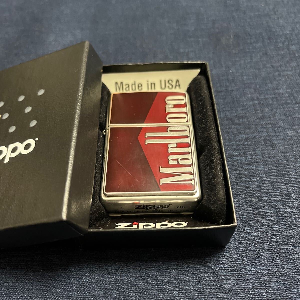 激レアzippo'06ジッポーマルボロMarlboro希少ビッグメタル 激レアzippo'06ジッポーマルボロMarlboro希少ビッグメタル