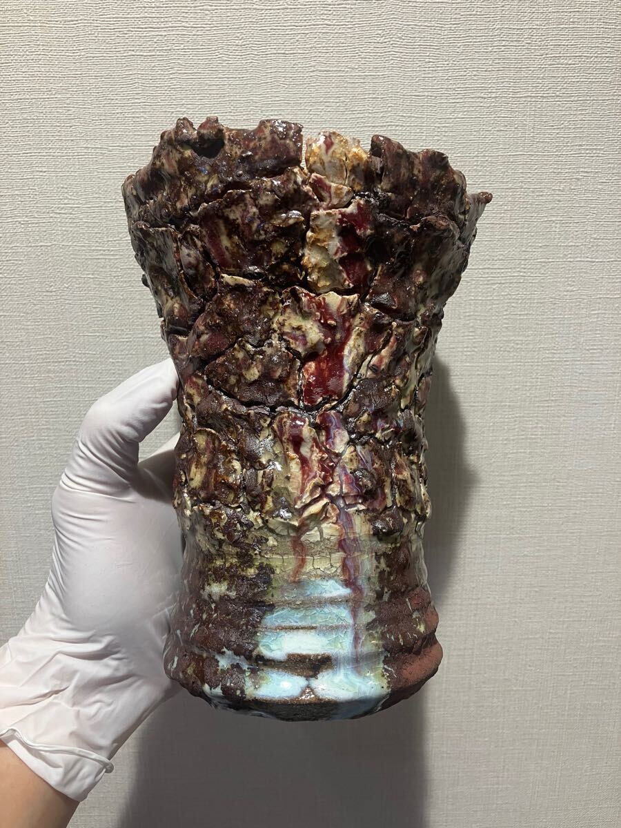 阪本健 陶器鉢 【検索】y鉢 パキポディウム グラキリス 塊根植物 阪本健 陶器鉢 【検索】y鉢 パキポディウム グラキリス 塊根植物