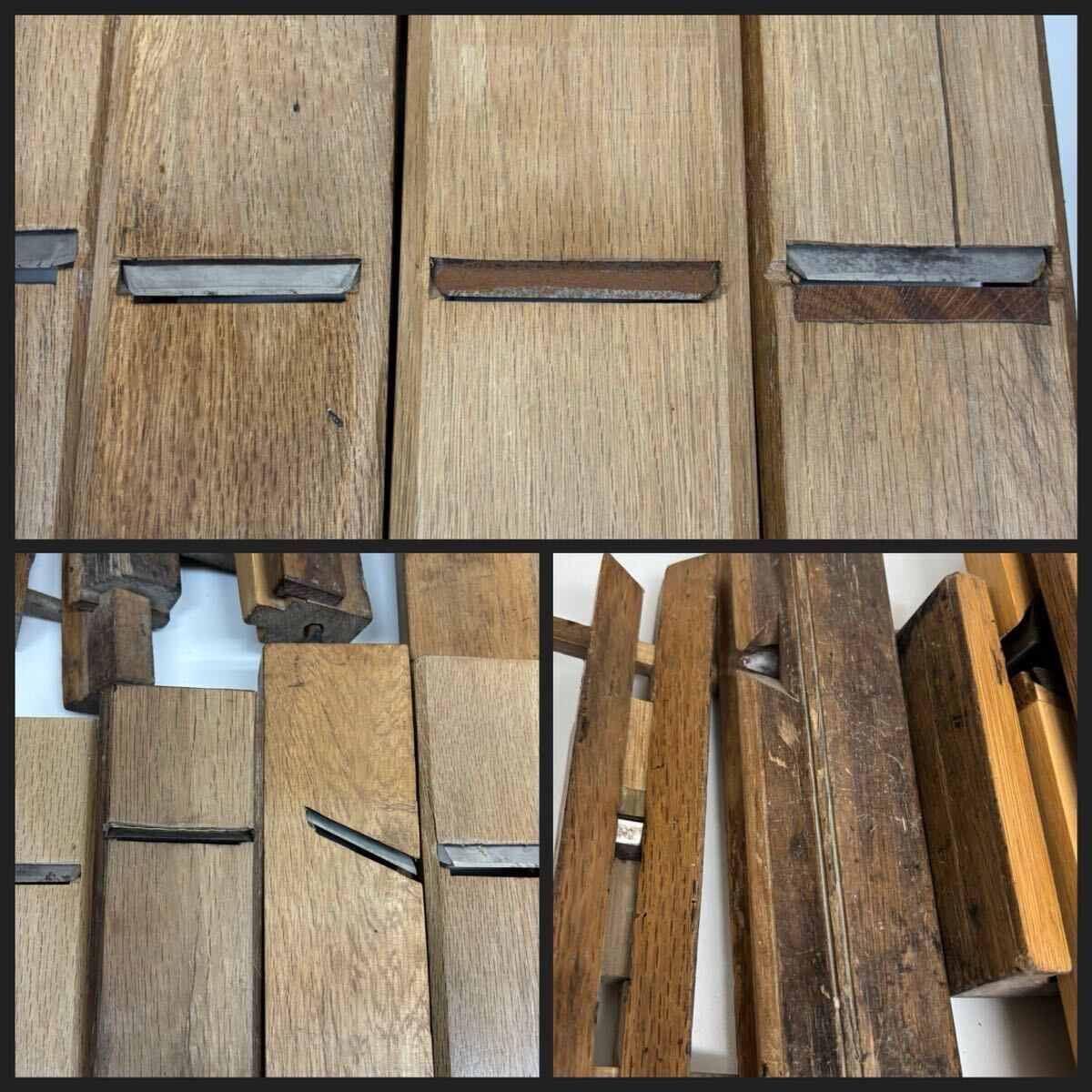 ◇◇ 16點(diǎn)おまとめ 大工道具 かんな カンナ 工具 DIY 古道具 職人 サビ/汚れなど有り ◇◇