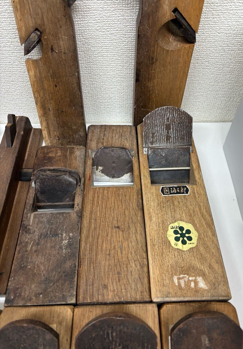 ◇◇ 16點(diǎn)おまとめ 大工道具 かんな カンナ 工具 DIY 古道具 職人 サビ/汚れなど有り ◇◇