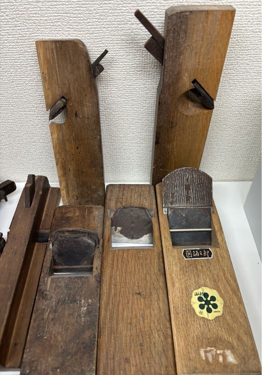 ◇◇ 16點(diǎn)おまとめ 大工道具 かんな カンナ 工具 DIY 古道具 職人 サビ/汚れなど有り ◇◇