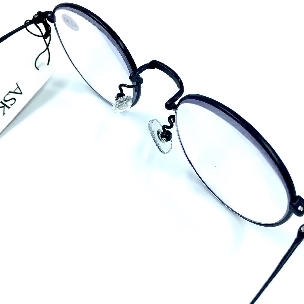 ASKA 老眼鏡 リーディンググラス +2.00 シニアグラス ASKA 老眼鏡 リーディンググラス ブラックMETAL +1 50 ASKA