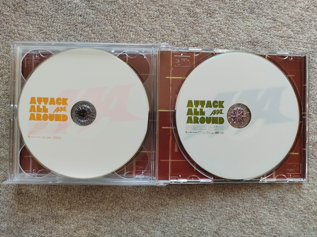 【美品】 AAA 「ATTACK ALL AROUND」 CD2+DVD 3枚組_画像3