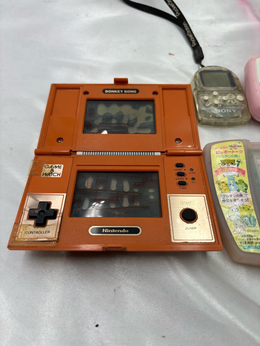 ゲームウォッチ ドンキーコング たまごっち ハローキティ 万歩計 ゲームウォッチ ドンキーコング たまごっち ハローキティ 万歩計