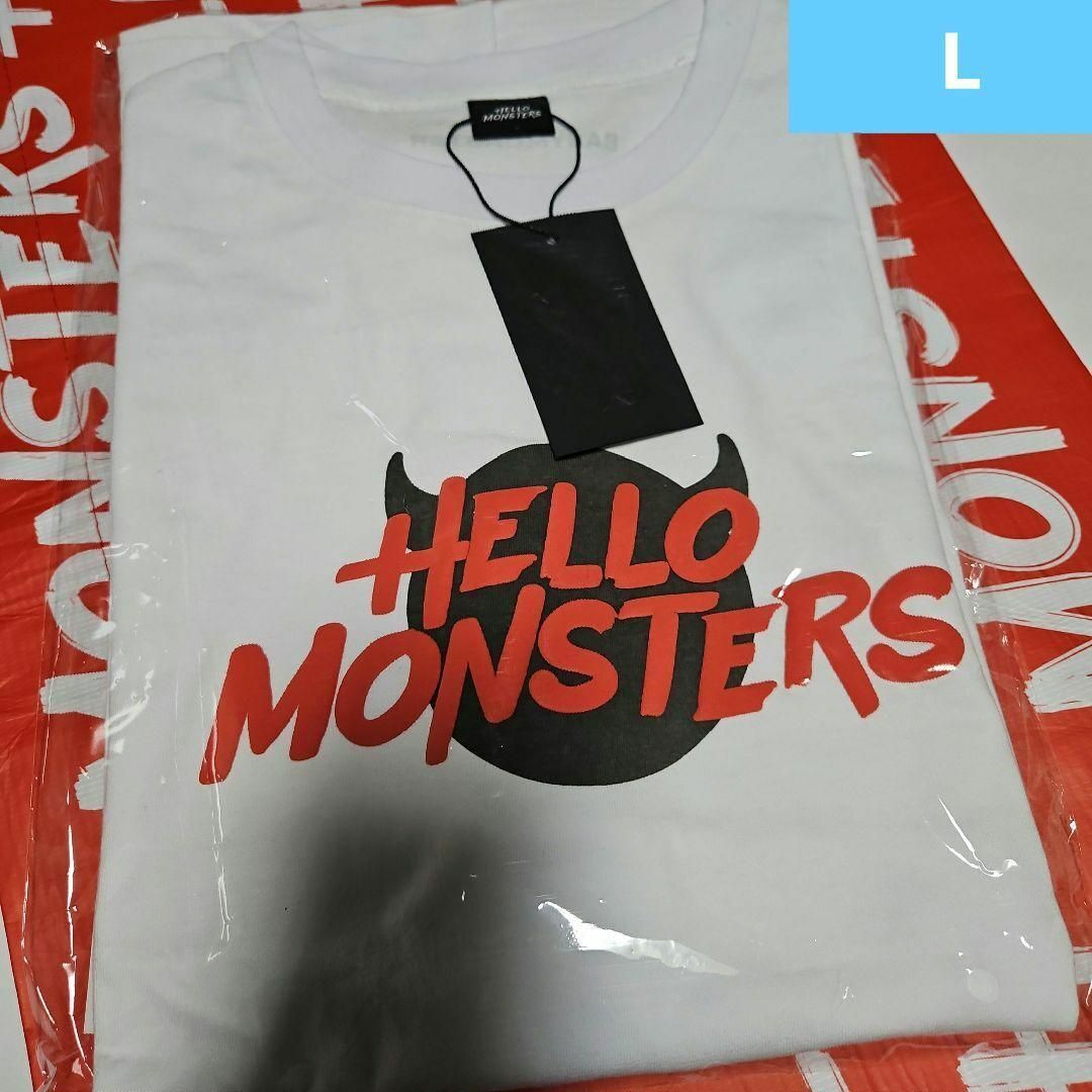 L 白 Tシャツ babymonster ソウルコン ベビモン 韓国｜Yahoo