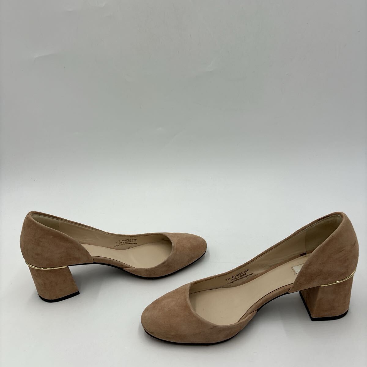 H ＊ '高級感溢れる' COLE HAAN コールハーン 本革 スエードレザー ヒール / パンプス 5.5B 22.5cm レディース 婦人靴 シューズ