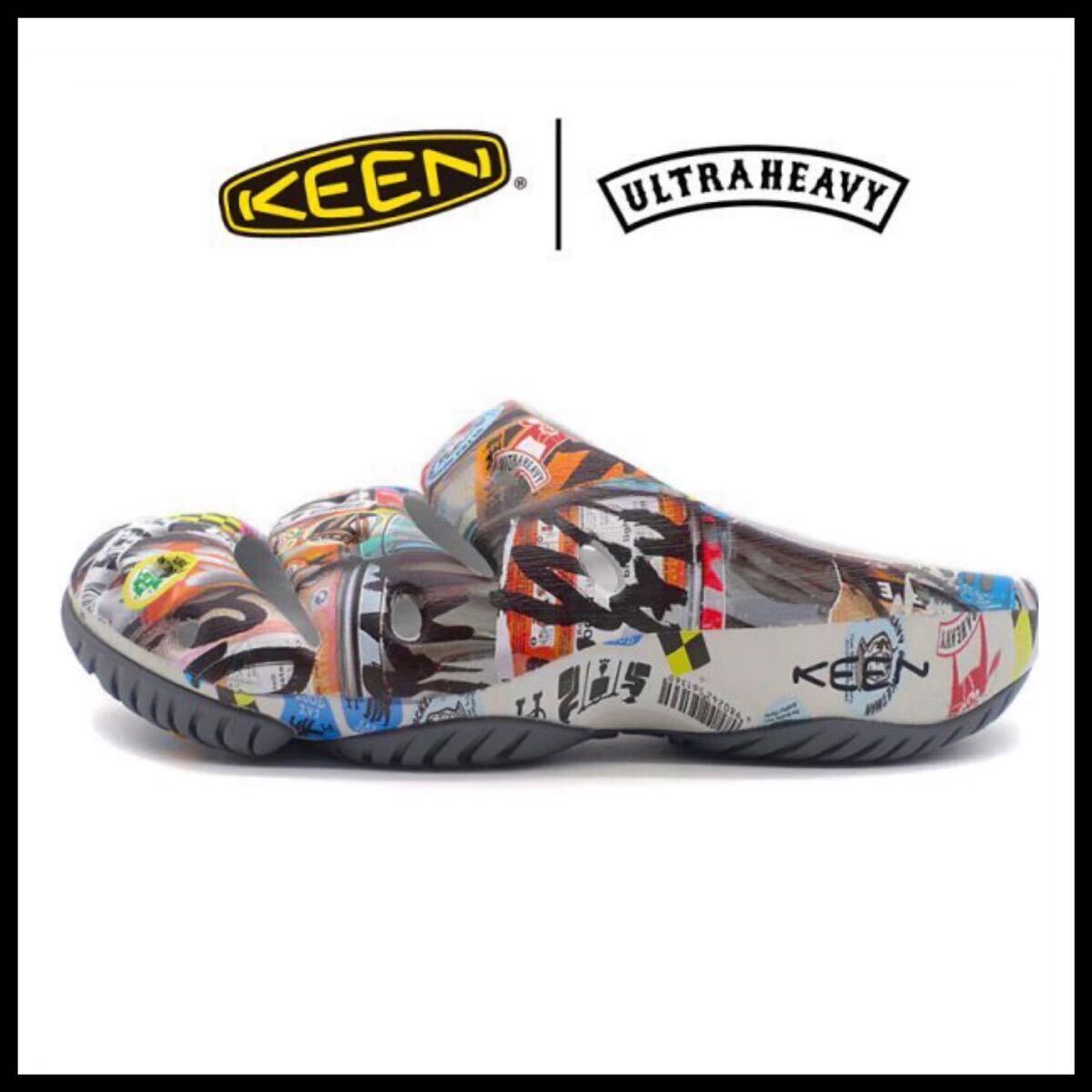 希少柄 KEEN YOGUI ARTSFULL 1027134 メンズ 26.0㎝ シルバーバーチｘスチールグレー