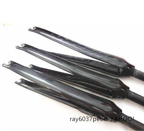 700c ロードバイク 自転車 固定ギアバイク カーボン フォーク フロントフォーク 3タイプ(3K?12K?UD) matt