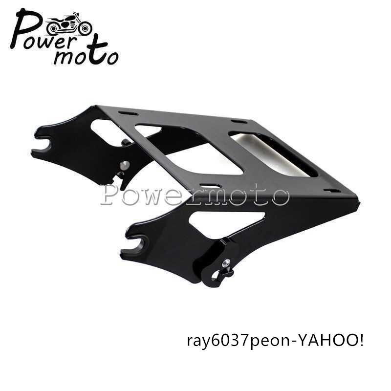 ハーレーデタッチャブルマウンティングラックツアーパックツーリングブラック14-18ロードキングFLHRストリートグライド