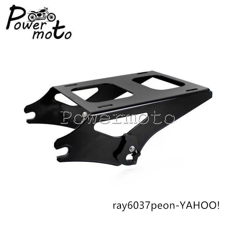 ハーレーデタッチャブルマウンティングラックツアーパックツーリングブラック14-18ロードキングFLHRストリートグライド