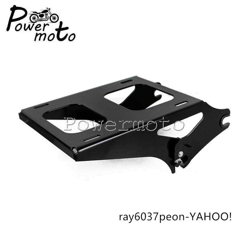 ハーレーデタッチャブルマウンティングラックツアーパックツーリングブラック14-18ロードキングFLHRストリートグライド