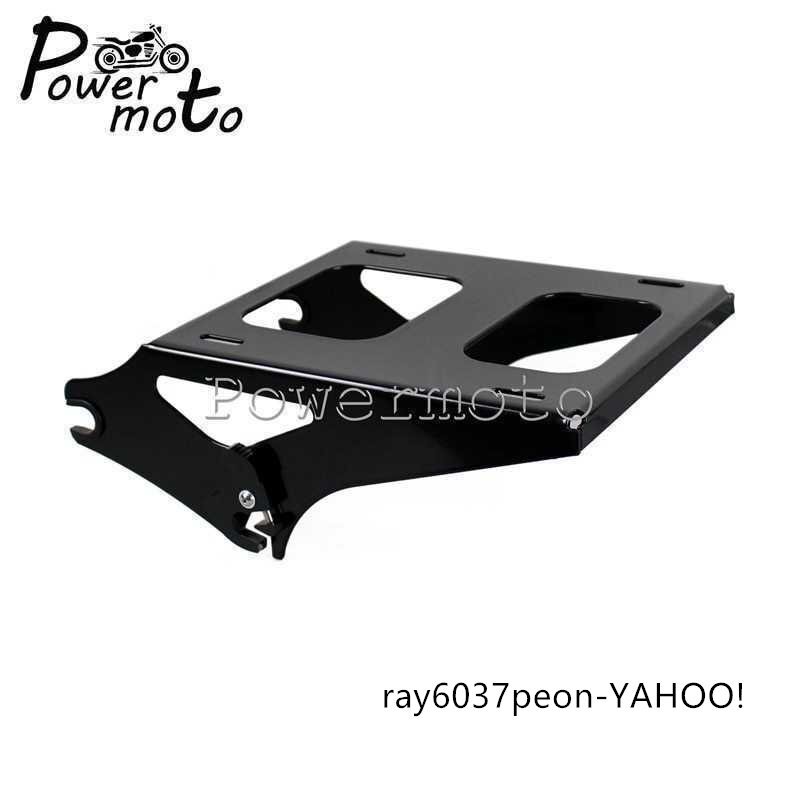 ハーレーデタッチャブルマウンティングラックツアーパックツーリングブラック14-18ロードキングFLHRストリートグライド