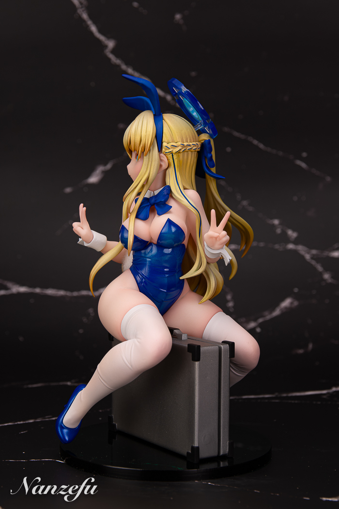塗装済み完成品】飛鳥馬トキ バニー ver2 ガレージキット ブルー 塗装済み完成品】飛鳥馬トキ バニー ver2 ガレージキット ブルー