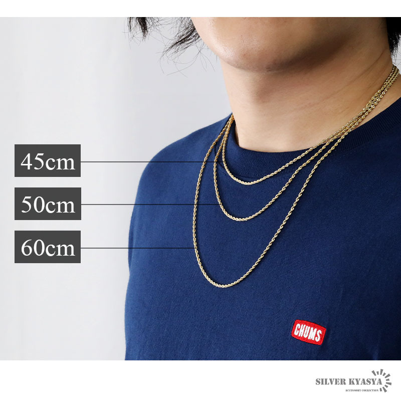 (ブラック、60cm) 馬蹄ネックレス 316L サージカルステンレス ホースシュー 星 スター ロープチェーン