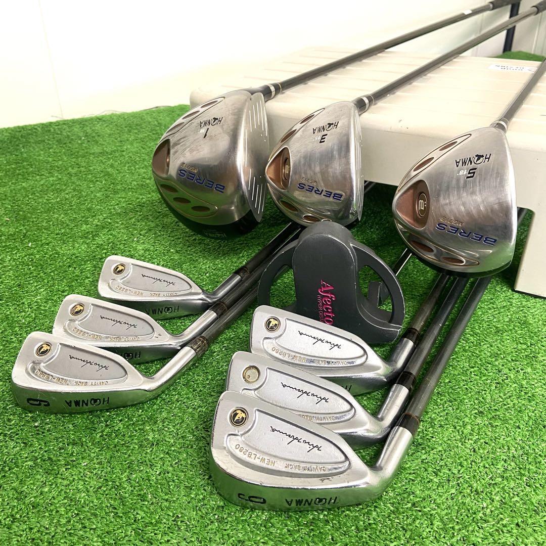 豪華フルセット】 HONMA ホンマ BERES ベレス MG-713 メンズ 豪華フルセット】 HONMA ホンマ BERES ベレス MG-713 メンズ