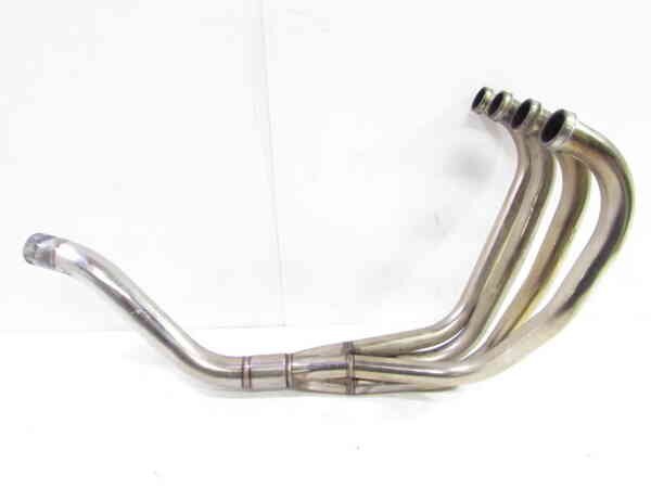 ZEXT ZRX400 ZR400E 大人気!! 社外制 4-1 ステンレス レーシングマフラー サイレンサーなし 検※ マフラー ZRX-2 ゼファー400 147F12