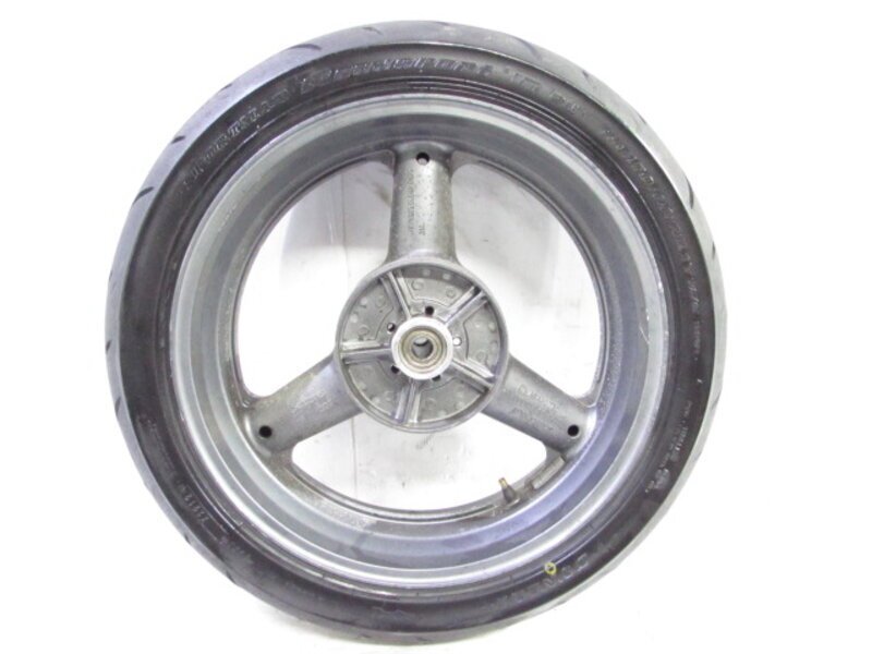 ZEXT イナズマ400 GK7BA 大人気!! 純正 リアホイール 曲りなし タイヤ付 検※ GSX400S カタナ 刀 GSX400インパルス GSX400FS GK7CA 149P07