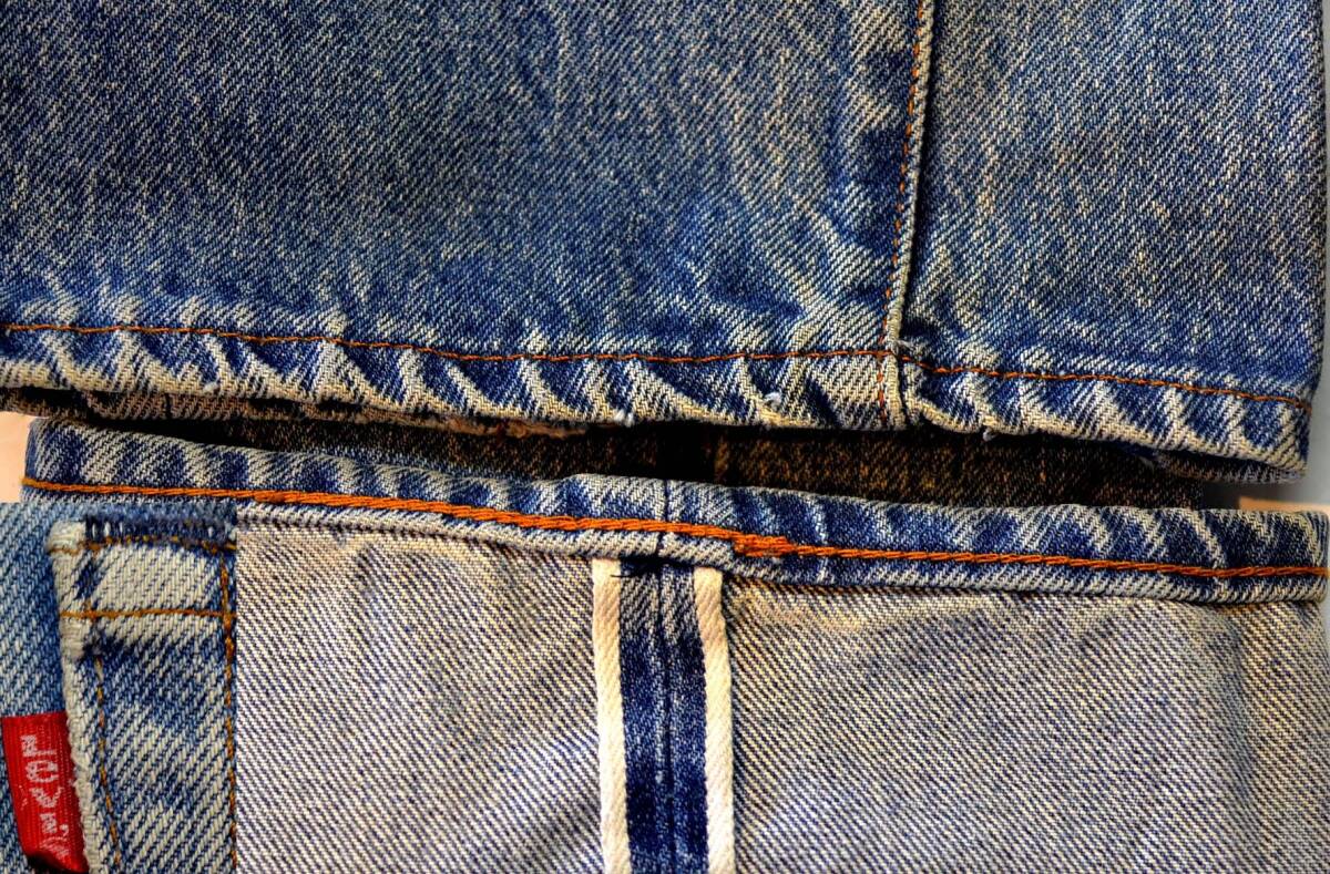 D264/LEVIS501赤耳ヴィンテージ 程度良 グッドサイズ　色落ち抜群！