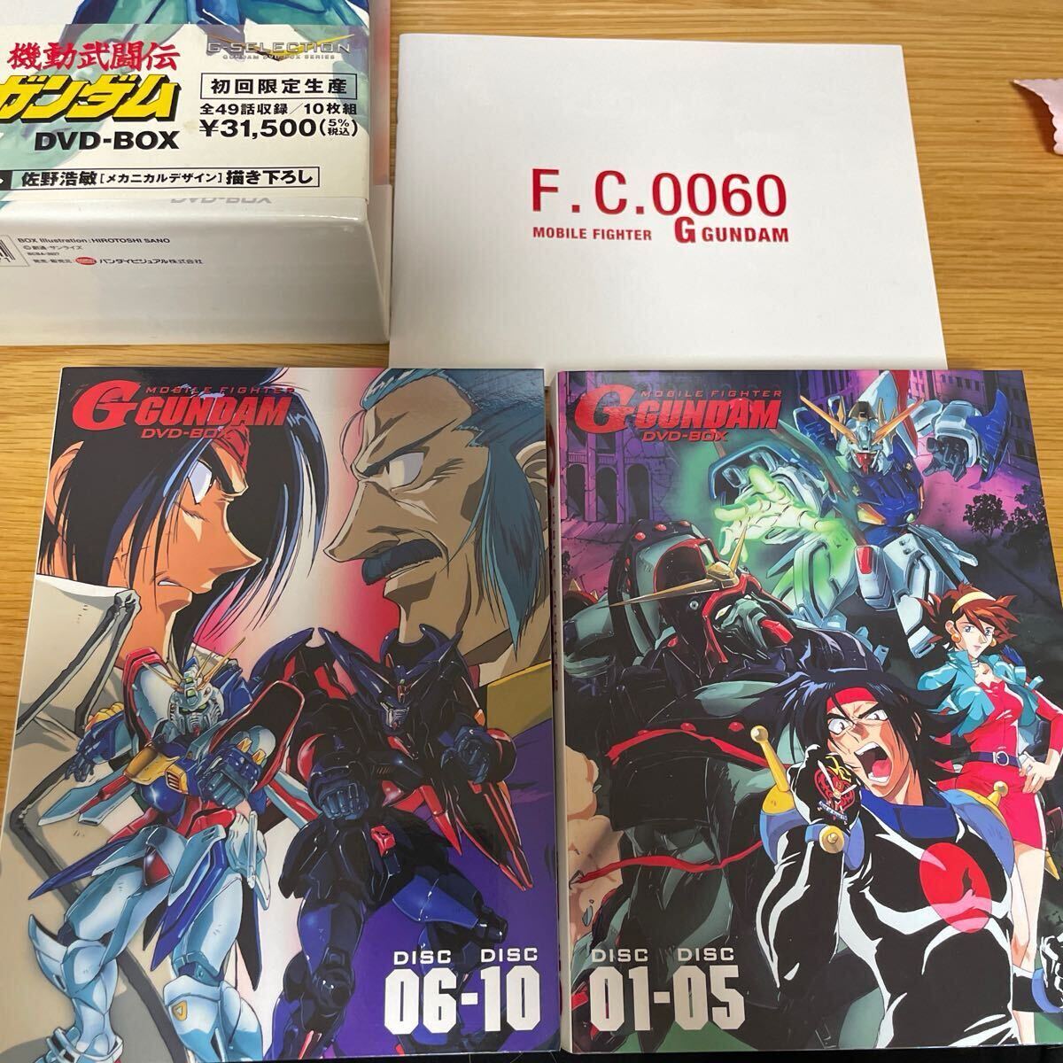 ■ DVD 機動武闘伝 Gガンダム 初回限定生産 10枚組 DVD-BOX G-SELECTION BCBA-3927 現状品_画像4