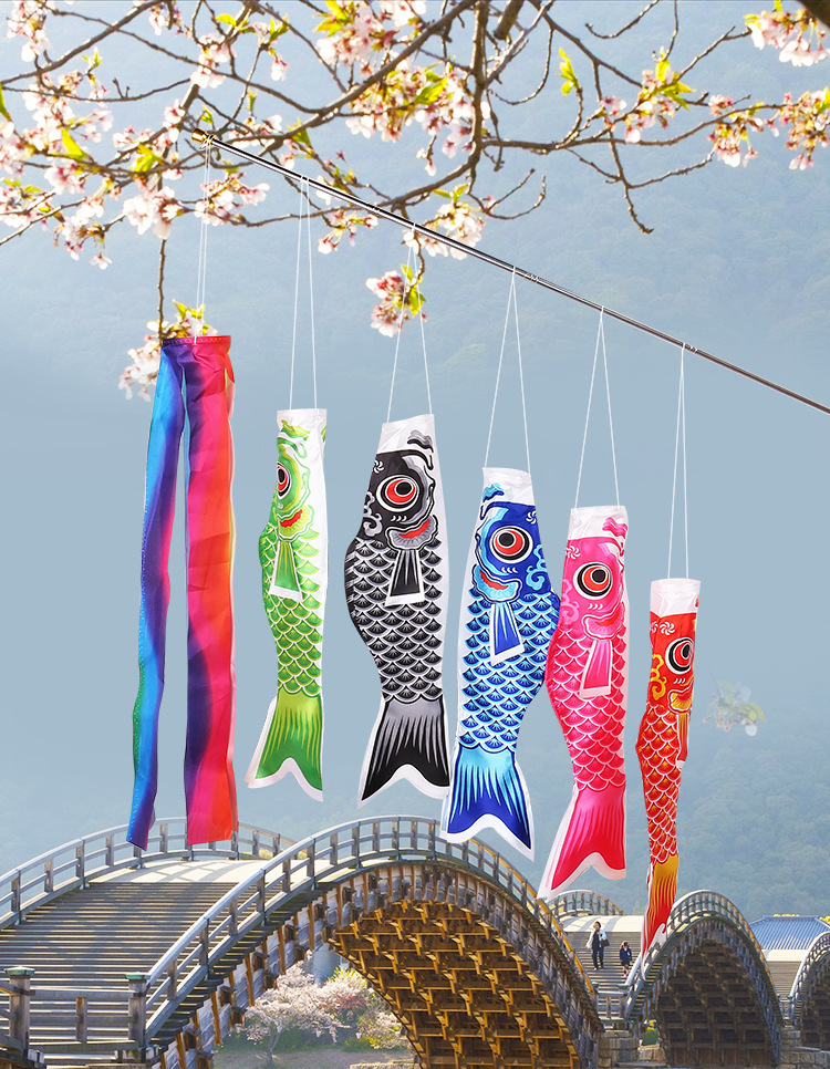CSN.496#お買い得★5匹セット こいのぼり 鯉のぼり 室內(nèi) 庭園 ベランダ用 端午の節(jié)句 子どもの日 男の子 ファミリー セット 初節(jié)句 五月五
