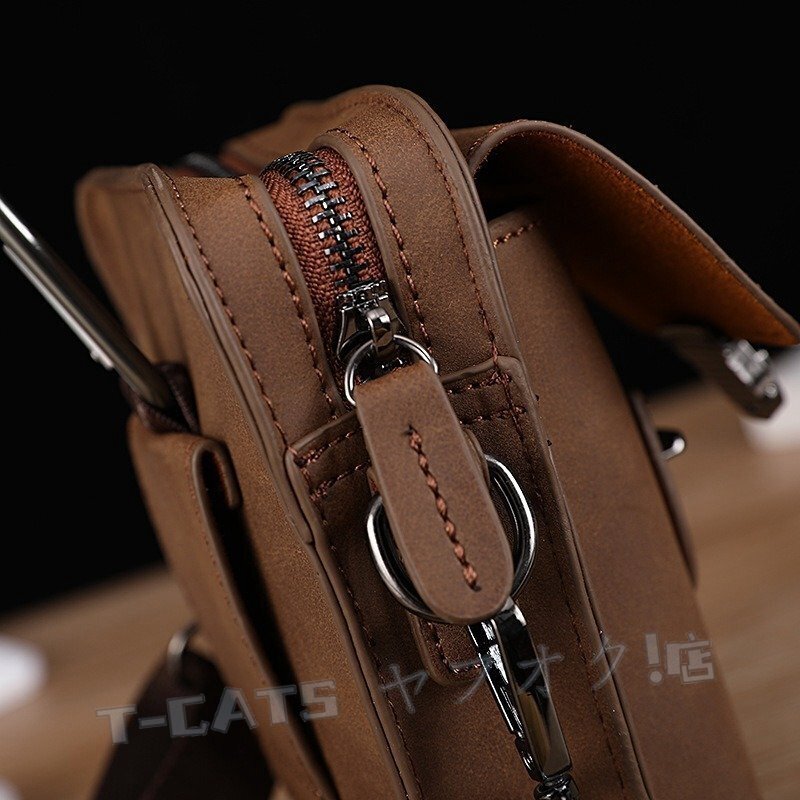  новый товар 2way набедренная сумка сумка-пояс сумка на плечо мужской сумка PU кожа уличный бардачок ходить на работу работа кофе 