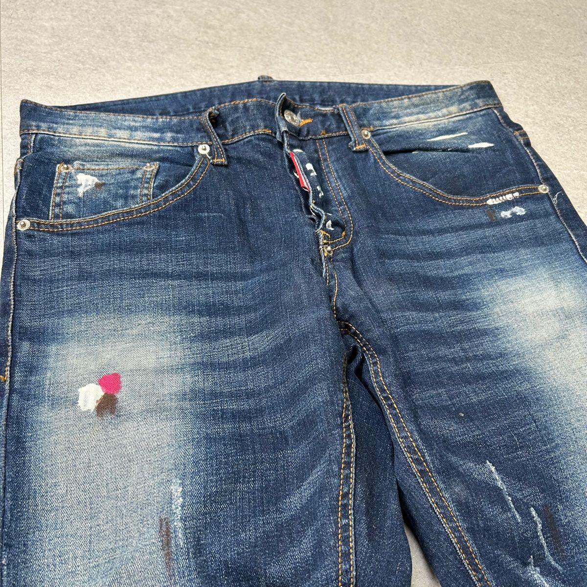 d イタリア製 DSQUARED2 ディースクエアード デニムパンツ d イタリア製 DSQUARED2 ディースクエアード デニムパンツ