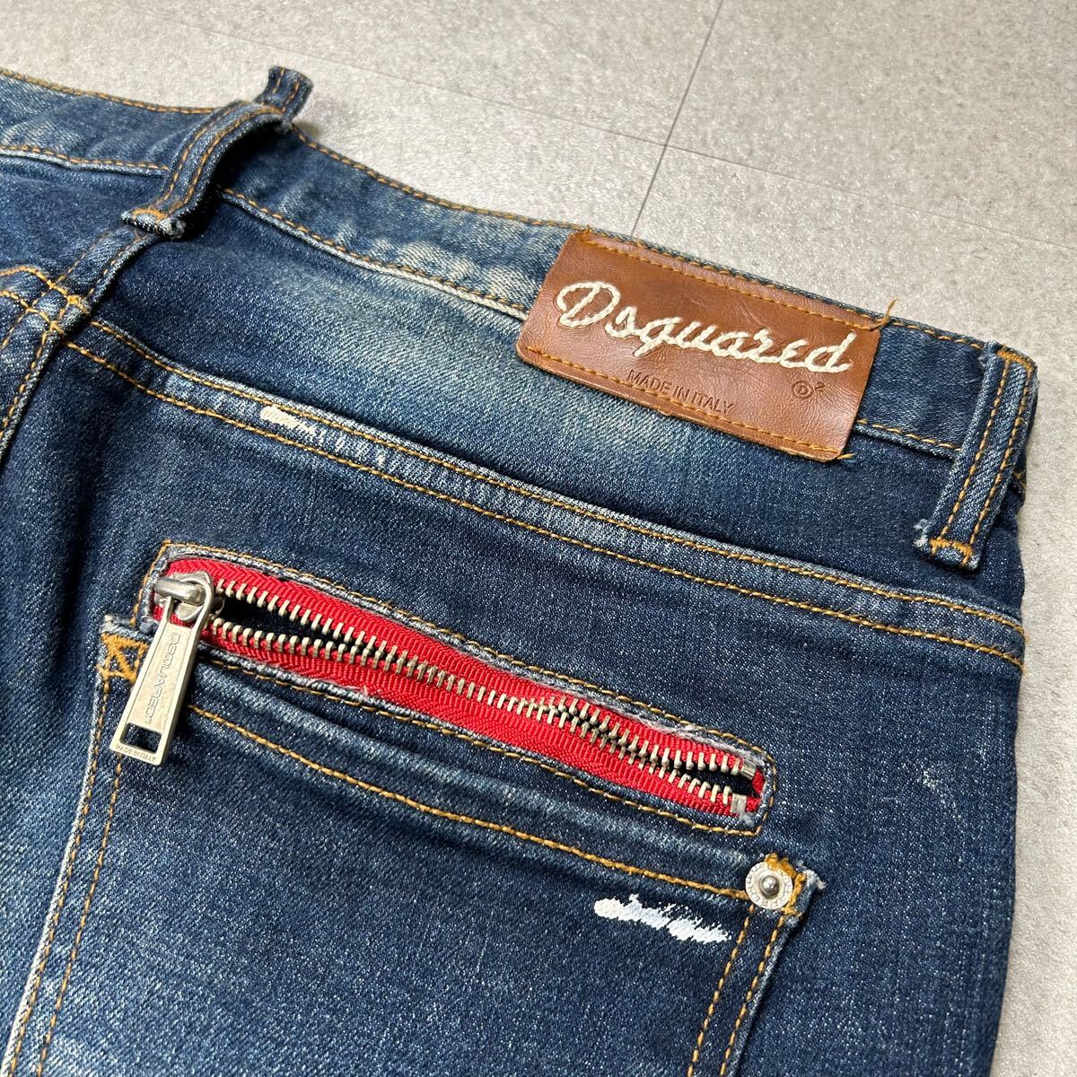 d イタリア製 DSQUARED2 ディースクエアード デニムパンツ d イタリア製 DSQUARED2 ディースクエアード デニムパンツ