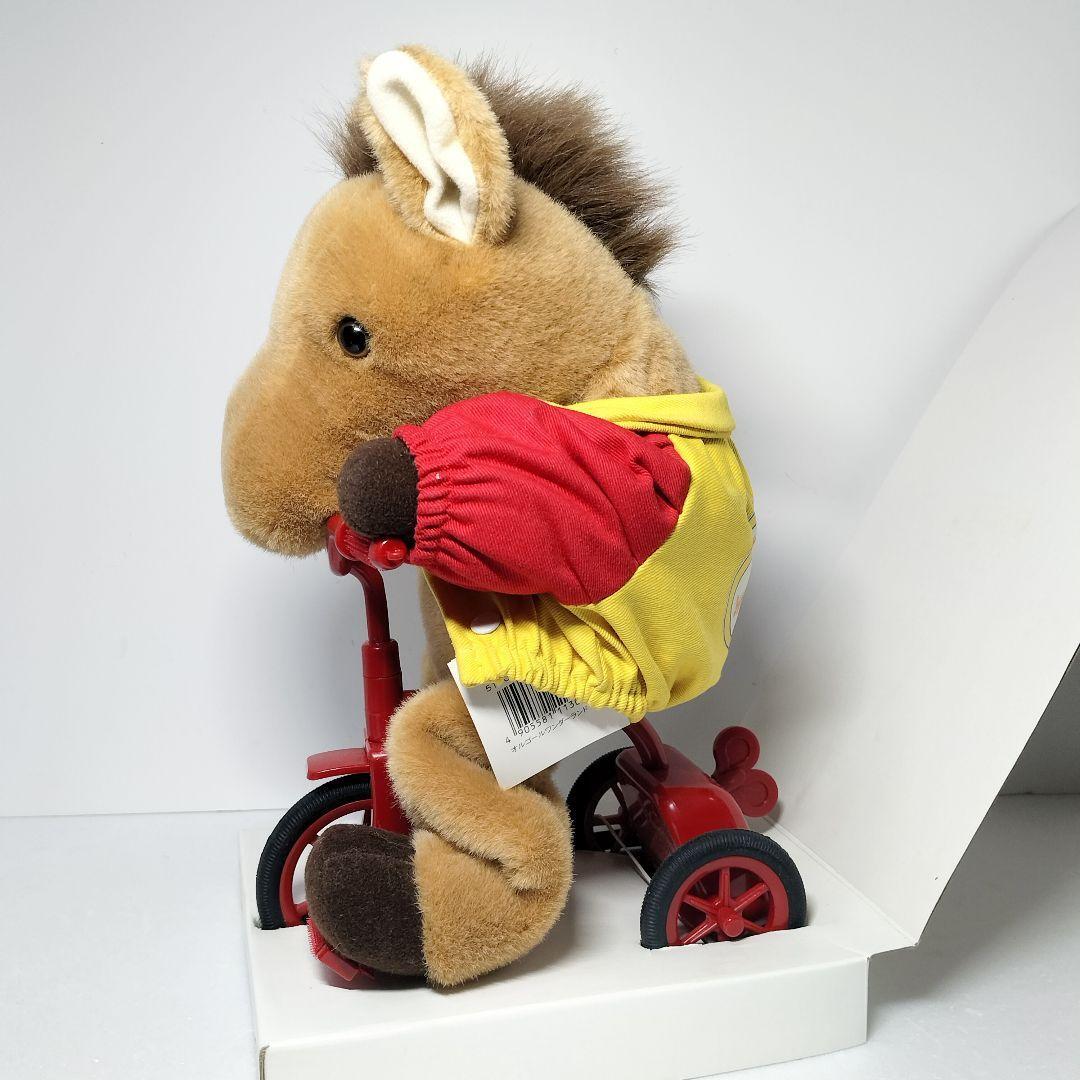  подлинная вещь oo ike.. .. едет музыкальная шкатулка wonder Land лошадь мягкая игрушка 