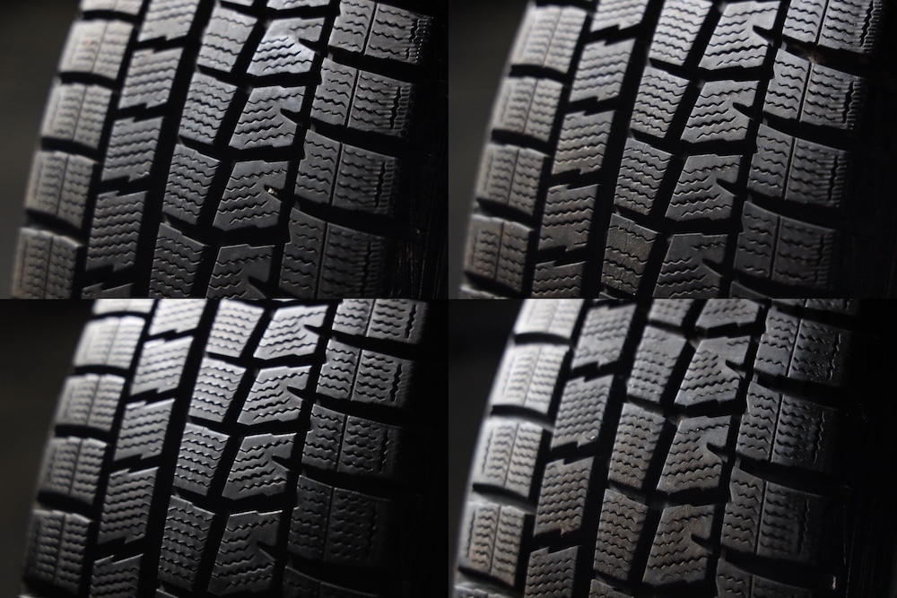 ★バリ山 185/55R15 MAKアルミ PCD98/6J/+35/4穴 國産ダンロップ スタッドレス 4本セット アルファロメオ、フィアット500等