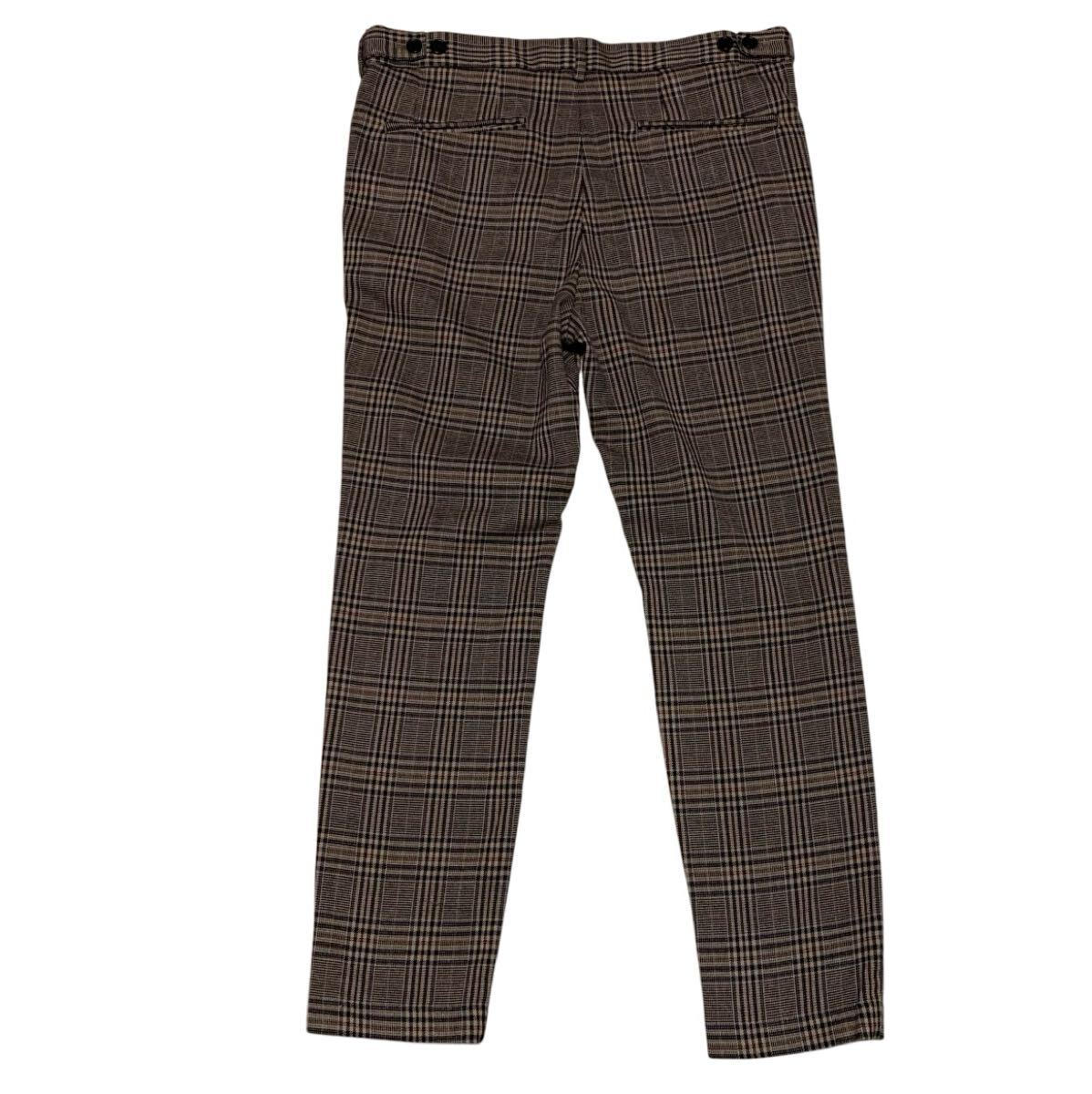 送料込！最終値下げ▲H&M エイチアンドエム▲チェック柄スキニーパンツEUR31▲SKINNY FIT▲