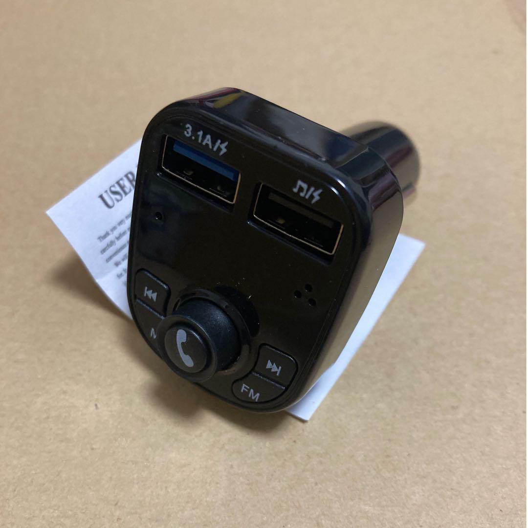[ среда конец ]FM передатчик Bluetooth музыка воспроизведение USB 2 порт 