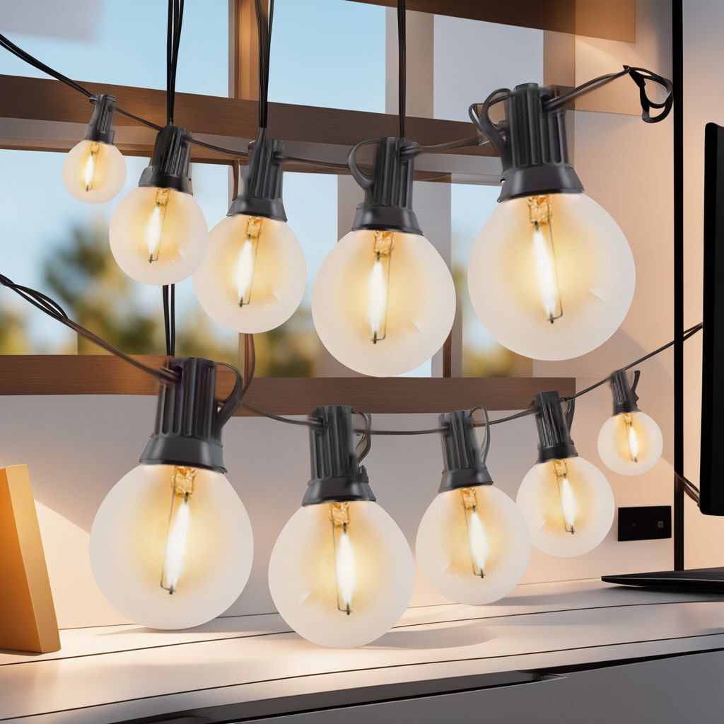 LED電球 イルミネーションライト ストリングライト 防雨型 E12ソケット