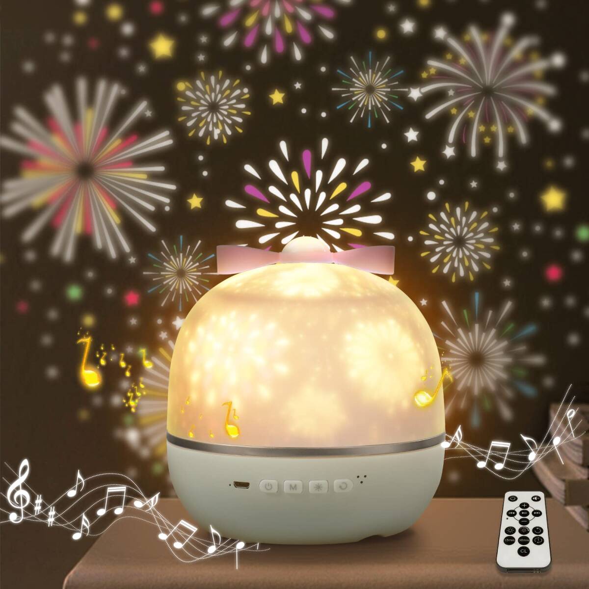 オルゴール&プラネタリウム 寝かしつけ