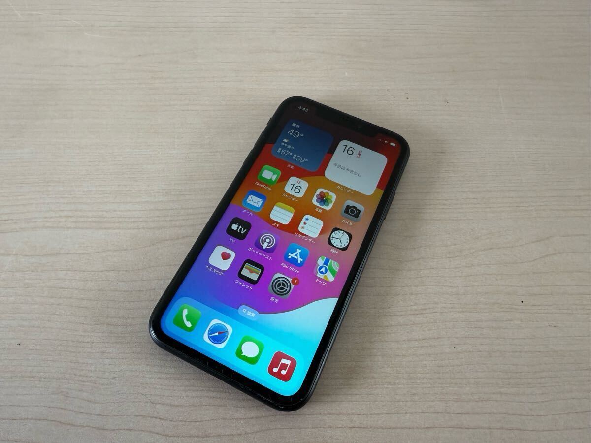 au iPhone XR 64GB MT002J/A ブラック SIMロック解除済 au iPhone XR 64GB MT002J/A ブラック SIMロック解除済