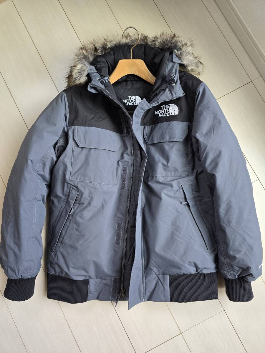 THE NORTH FACE マクマードボンバー ダウンジャケット パーカー グレー USA限定モデル！？ Mサイズ　寒がりさんとお洒落さんに～( *´艸｀)