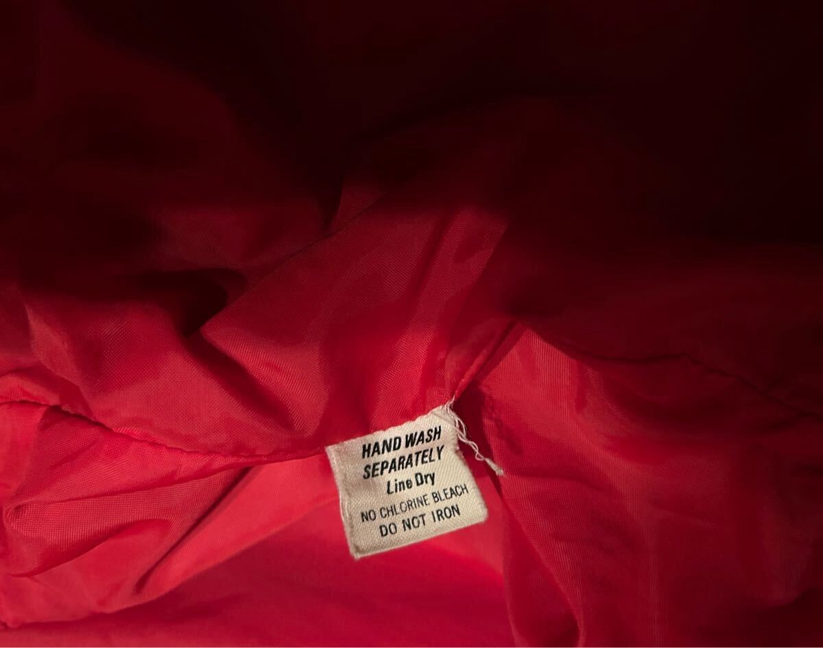 70s REI マウンテンパーカー USA製 REI CO・OP マウンテンパーカー ジャケット ダブルジップ 赤 USAヴィンテージ /アウトドア_画像8